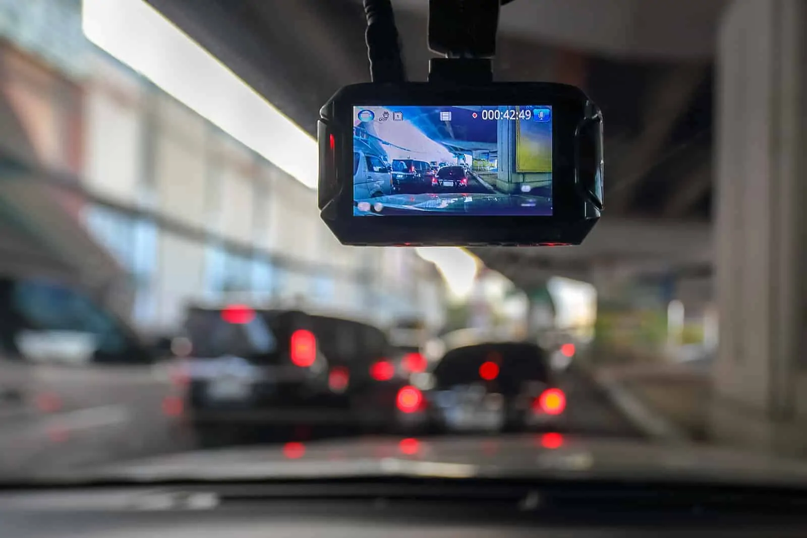 Mirror Dash Cam car